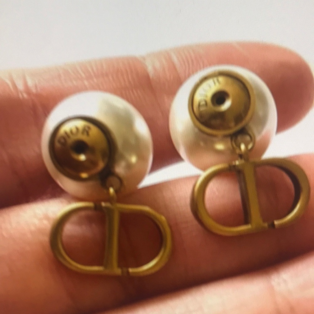 Dior Gold Earrings